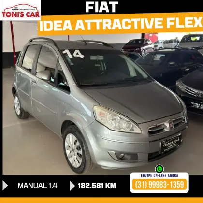 FIAT IDEA 1.4 MPI ATTRACTIVE 8V FLEX 4P MANUAL
