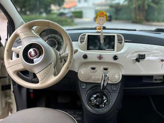 FIAT-500-1.4 LOUNGE 16V GASOLINA 2P AUTOMATIZADO FIAT-500-2009