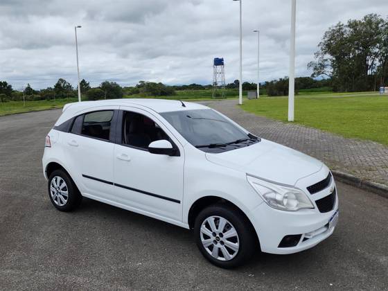 CHEVROLET AGILE 1.4 MPFI LT 8V FLEX 4P MANUAL