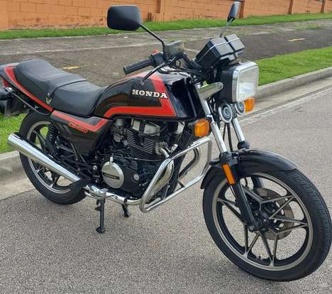 HONDA-CB 450 HONDA-CB 450-1985