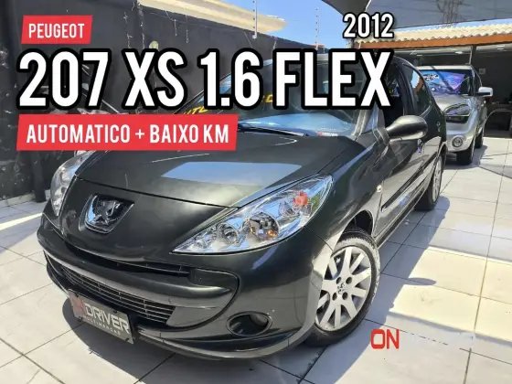 PEUGEOT 207 1.6 XS 16V FLEX 4P AUTOMÁTICO