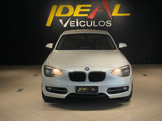 BMW-118i-1.6 SPORT GP 16V TURBO GASOLINA 4P AUTOMÁTICO BMW-118i-2012
