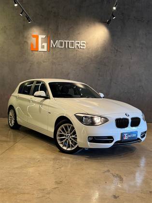BMW 120i 2.0 16V SPORT ACTIVEFLEX 4P AUTOMÁTICO