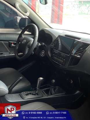 TOYOTA-HILUX-2.7 SRV 4X4 CD 16V FLEX 4P AUTOMÁTICO TOYOTA-HILUX-2015