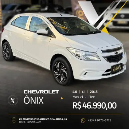 CHEVROLET ONIX 1.0 MPFI LT 8V FLEX 4P MANUAL