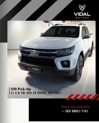 CHEVROLET S10 2.8 16V TURBO DIESEL LT CD 4X4 AUTOMÁTICO