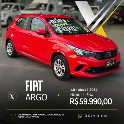 FIAT ARGO 1.0 FIREFLY FLEX DRIVE MANUAL