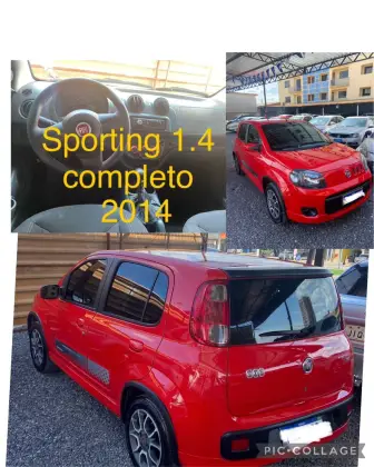 FIAT UNO 1.4 EVO SPORTING 8V FLEX 4P MANUAL