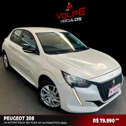 PEUGEOT 208 1.6 16V FLEX ACTIVE AT6