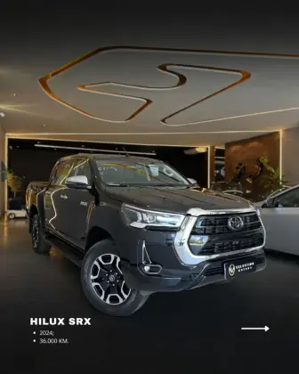 TOYOTA HILUX 2.8 D-4D TURBO DIESEL CD SRX 4X4 AUTOMÁTICO