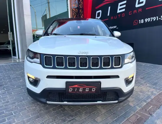 JEEP COMPASS 2.0 16V FLEX LIMITED AUTOMÁTICO JEEP COMPASS 2.0 16V FLEX LIMITED AUTOMÁTICO