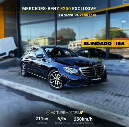 MERCEDES-BENZ E 250 2.0 CGI GASOLINA EXCLUSIVE 9G-TRONIC