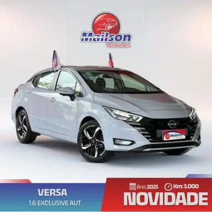 NISSAN VERSA 1.6 16V FLEX EXCLUSIVE XTRONIC