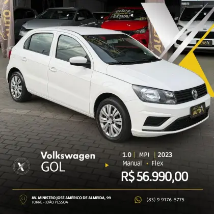 VOLKSWAGEN GOL 1.0 12V MPI TOTALFLEX 4P MANUAL