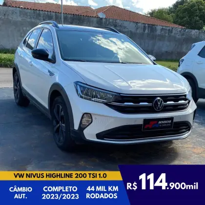 VOLKSWAGEN NIVUS 1.0 200 TSI TOTAL FLEX HIGHLINE AUTOMÁTICO VOLKSWAGEN NIVUS 1.0 200 TSI TOTAL FLEX HIGHLINE AUTOMÁTICO