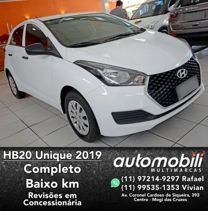 HYUNDAI HB20 1.0 UNIQUE 12V FLEX 4P MANUAL HYUNDAI HB20 1.0 UNIQUE 12V FLEX 4P MANUAL