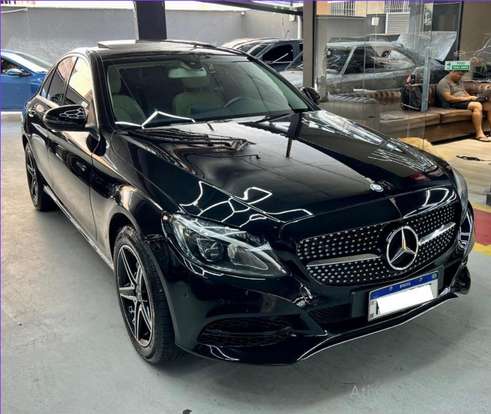 MERCEDES-BENZ-C 200-2.0 CGI AVANTGARDE 16V GASOLINA 4P AUTOMÁTICO MERCEDES-BENZ-C 200-2015