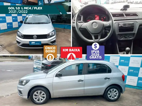 VOLKSWAGEN GOL 1.0 12V MPI TOTALFLEX 4P MANUAL