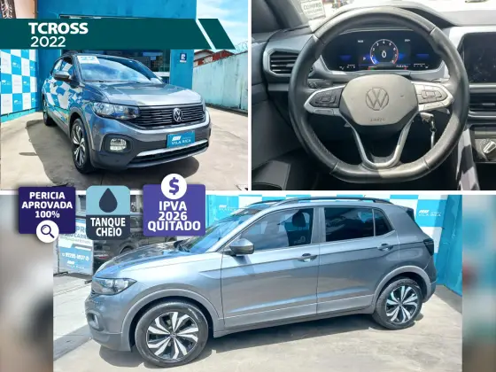 VOLKSWAGEN T-CROSS 1.0 200 TSI TOTAL FLEX AUTOMÁTICO
