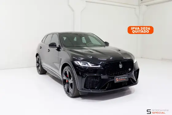 JAGUAR F-PACE 5.0 V8 SUPERCHARGED SVR AWD 4P AUTOMÁTICO