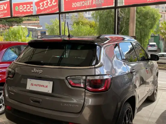 JEEP-COMPASS-2.0 16V FLEX LIMITED AUTOMÁTICO JEEP-COMPASS-2018