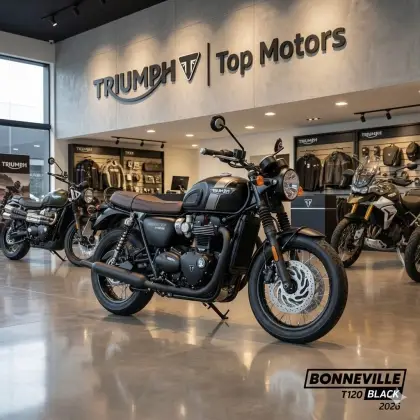TRIUMPH BONNEVILLE T120 BLACK 1200 