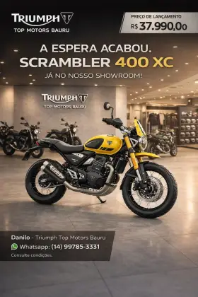 TRIUMPH SCRAMBLER 400 XC 
