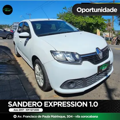 RENAULT SANDERO 1.0 EXPRESSION 16V FLEX 4P MANUAL