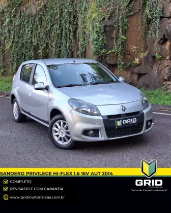 RENAULT SANDERO 1.6 PRIVILÉGE 16V FLEX 4P AUTOMÁTICO