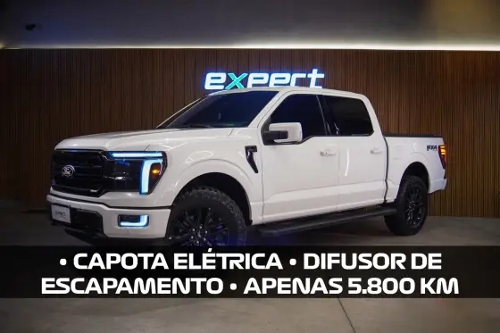 FORD F-150 5.0 V8 GASOLINA CD LARIAT BLACK FX4 AUTOMÁTICO