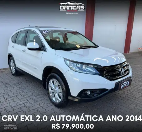 HONDA CRV 2.0 EXL 4X2 16V FLEX 4P AUTOMÁTICO