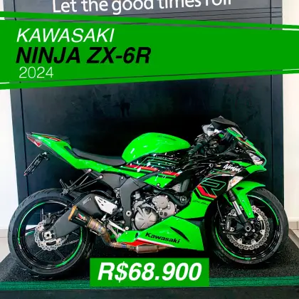 Kawasaki Ninja-zx-6r-krt: Motos usadas, seminovas e novas