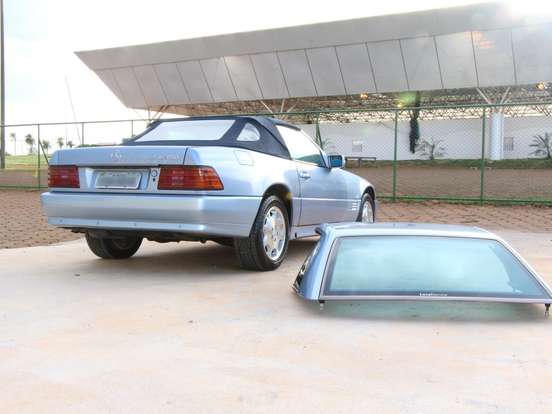 MERCEDES-BENZ-SL 500-5.0 V8 GASOLINA CONVERSIVEL 2P AUTOMÁTICO MERCEDES-BENZ-SL 500-1990