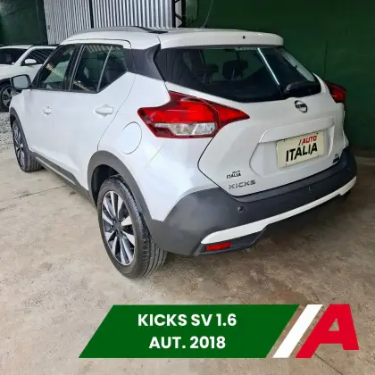 NISSAN KICKS 1.6 16V FLEXSTART SV 4P XTRONIC NISSAN KICKS 1.6 16V FLEXSTART SV 4P XTRONIC
