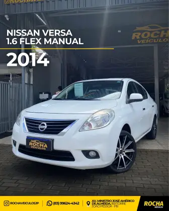 NISSAN VERSA 1.6 16V FLEX S 4P MANUAL NISSAN VERSA 1.6 16V FLEX S 4P MANUAL