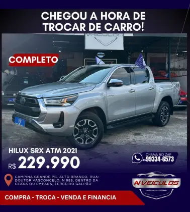 TOYOTA HILUX 2.8 D-4D TURBO DIESEL CD SRX 4X4 AUTOMÁTICO