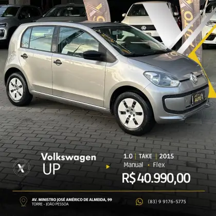 VOLKSWAGEN UP 1.0 MPI TAKE UP 12V FLEX 4P MANUAL