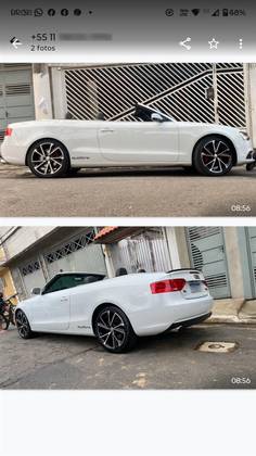 AUDI A5 2.0 TFSI CABRIOLET AMBITION 16V GASOLINA 2P S-TRONIC