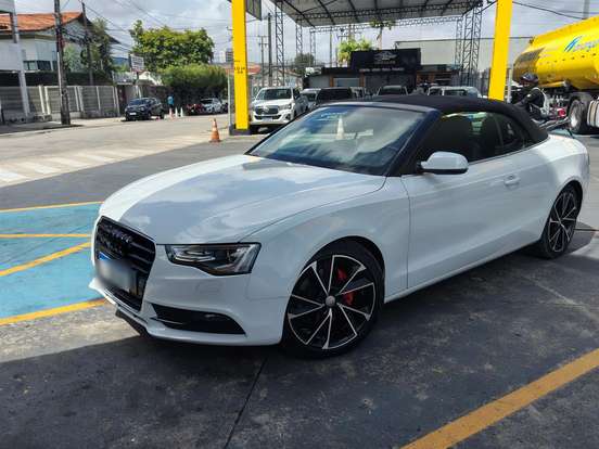 AUDI-A5-2.0 TFSI CABRIOLET AMBITION 16V GASOLINA 2P S-TRONIC AUDI-A5-2013