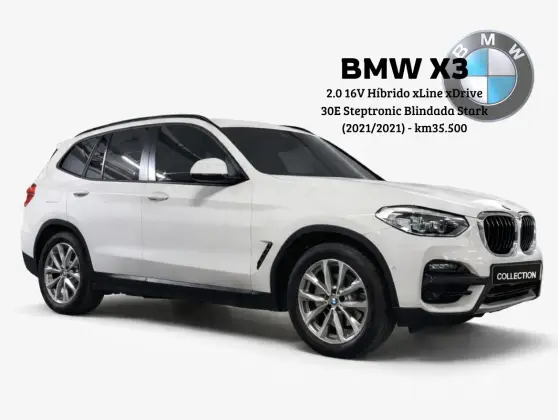 BMW X3 2.0 16V HÍBRIDO X LINE XDRIVE30E STEPTRONIC