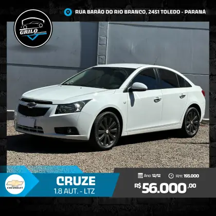 CHEVROLET CRUZE 1.8 LTZ SPORT6 16V FLEX 4P AUTOMÁTICO