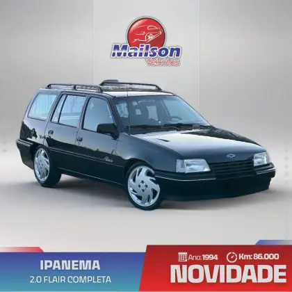 CHEVROLET IPANEMA 2.0 MPFI GL 8V GASOLINA 4P MANUAL