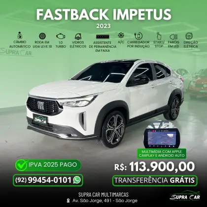 FIAT FASTBACK 1.0 TURBO 200 FLEX IMPETUS CVT