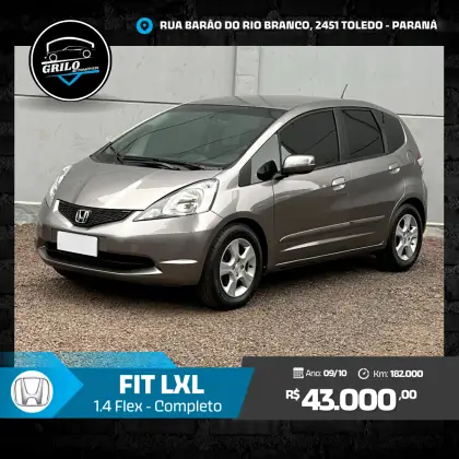HONDA FIT 1.4 LXL 16V FLEX 4P MANUAL