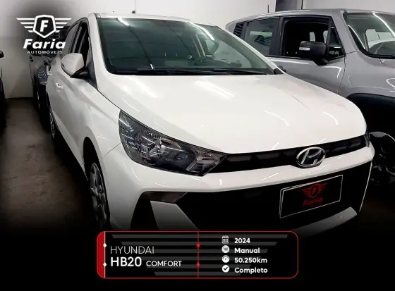 HYUNDAI HB20 1.0 12V FLEX COMFORT MANUAL HYUNDAI HB20 1.0 12V FLEX COMFORT MANUAL