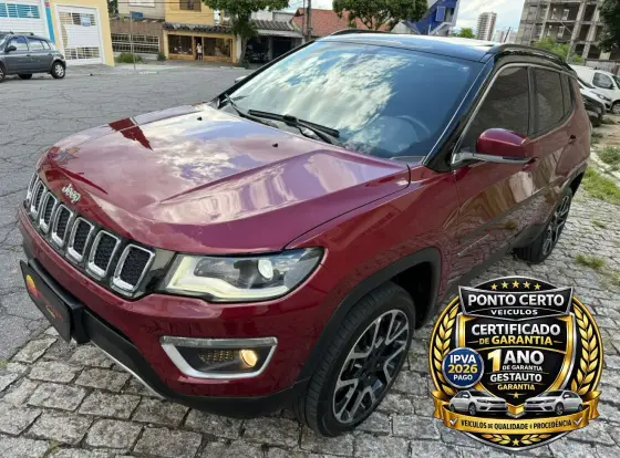 JEEP COMPASS 2.0 16V DIESEL LIMITED 4X4 AUTOMÁTICO