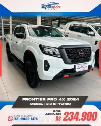 NISSAN FRONTIER 2.3 16V TURBO DIESEL PRO4X CD 4X4 AUTOMÁTICO NISSAN FRONTIER 2.3 16V TURBO DIESEL PRO4X CD 4X4 AUTOMÁTICO