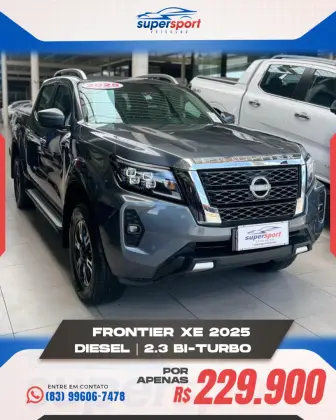 NISSAN FRONTIER 2.3 16V TURBO DIESEL XE CD 4X4 AUTOMÁTICO NISSAN FRONTIER 2.3 16V TURBO DIESEL XE CD 4X4 AUTOMÁTICO