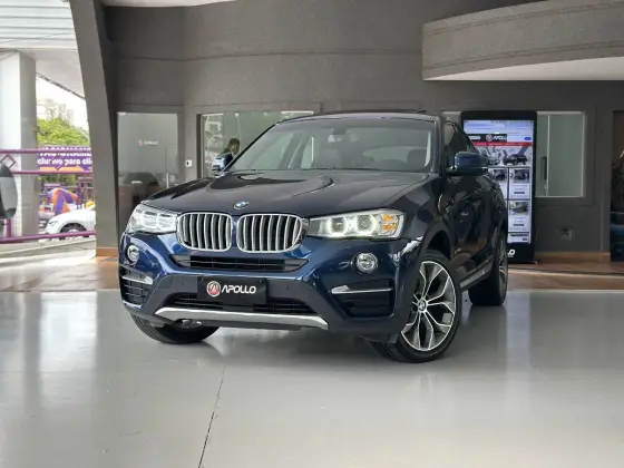 BMW X4 2.0 28I X LINE 4X4 16V TURBO GASOLINA 4P AUTOMÁTICO BMW X4 2.0 28I X LINE 4X4 16V TURBO GASOLINA 4P AUTOMÁTICO