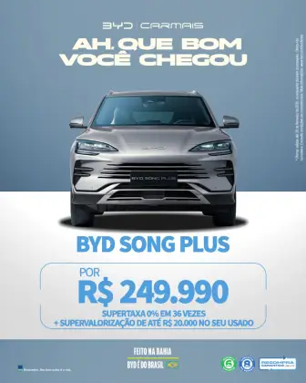 BYD SONG PLUS 1.5 DM-I HÍBRIDO AUTOMÁTICO BYD SONG PLUS 1.5 DM-I HÍBRIDO AUTOMÁTICO